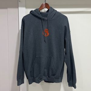 Sorah Yang embroidered hoodie